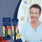 NORTH MOON Men's Vitality Massage Lubricant - Energizing & Soothing Body Gel