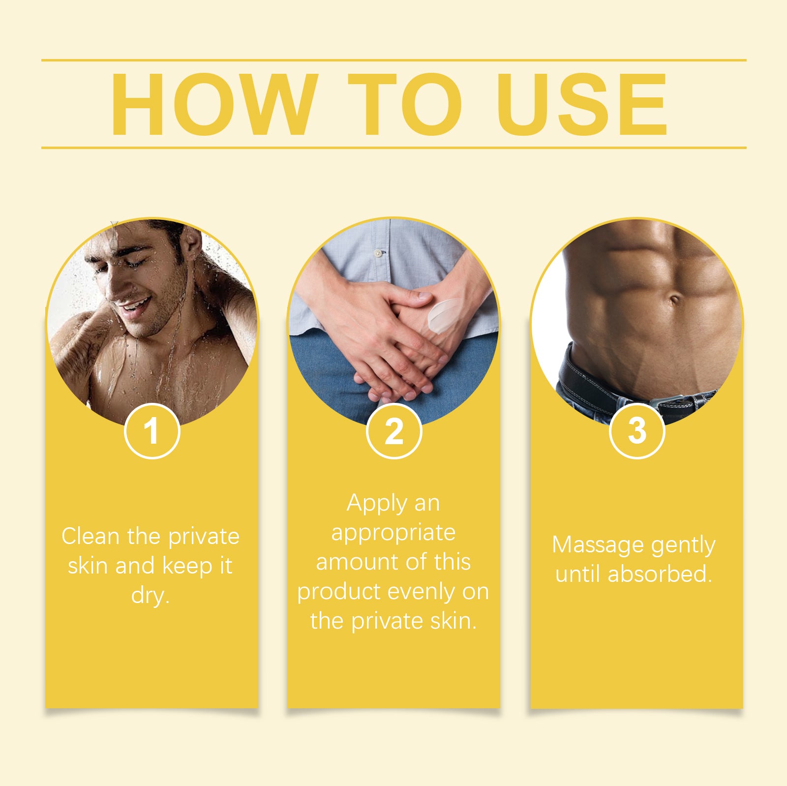 Men's Refreshing Intimate Cream - Anti-Odor & Hydrating Everyday Body Balm