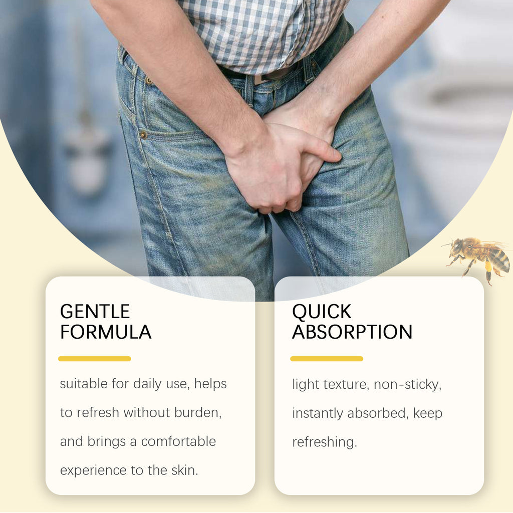Men's Refreshing Intimate Cream - Anti-Odor & Hydrating Everyday Body Balm