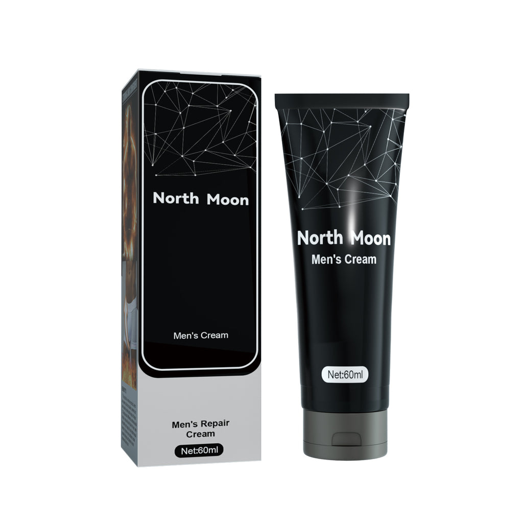 North Moon Men's Premium Intimate Revitalizing Cream - Anti-Odor Protection & Soothing Daily Massage Cream (50g)