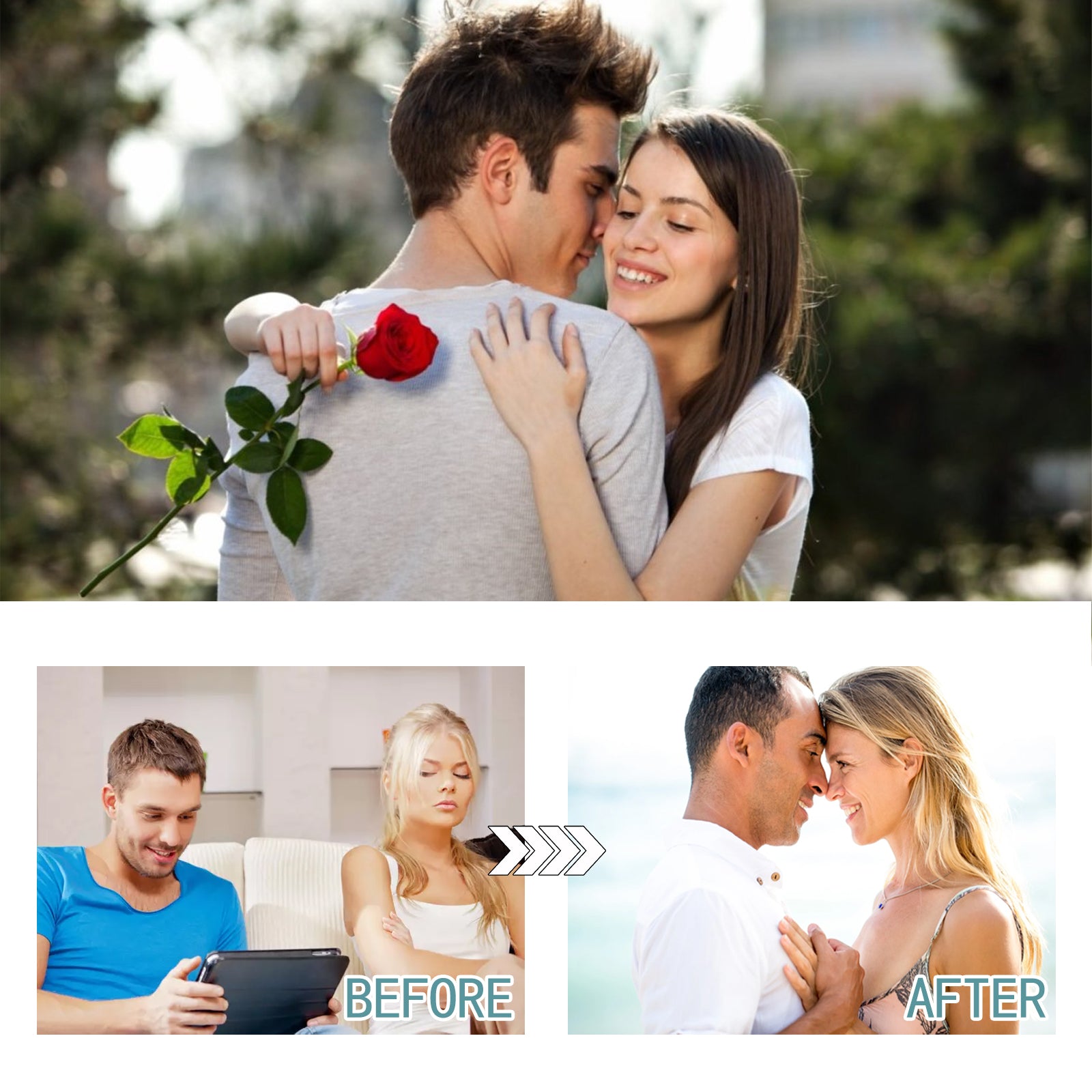 Men's Pheromone Attraction Cologne - Long-Lasting Fresh & Intimate Oil Scent