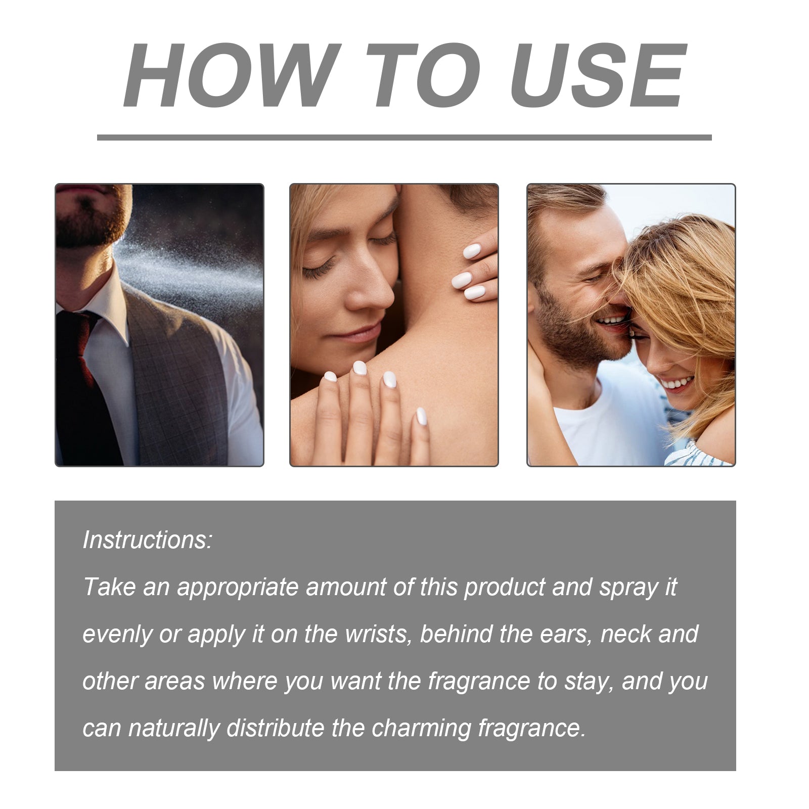 NORTH MOON Pure Romance Pheromone Cologne - Long Lasting Hydrating Aura Fragrance