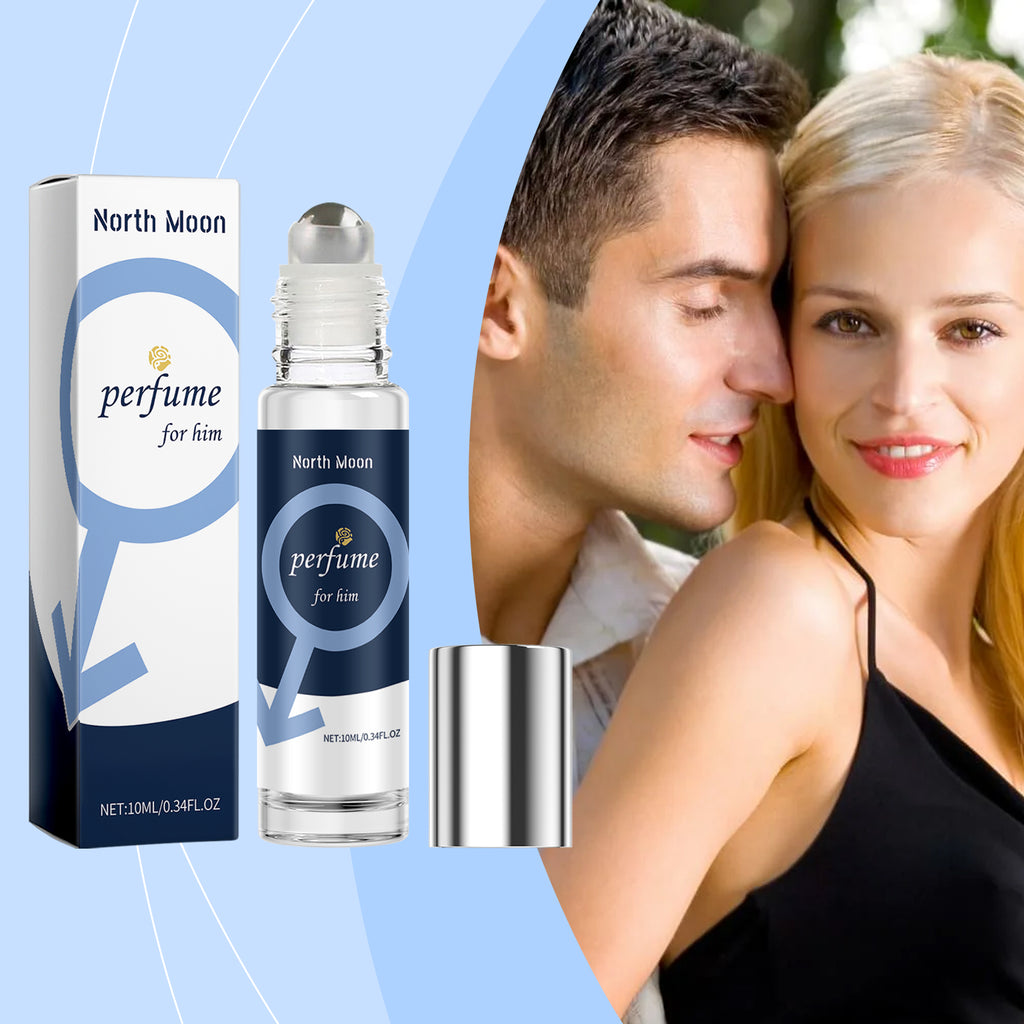 Men's Pheromone Attraction Roller - Long-Lasting Bergamot & Patchouli Cologne
