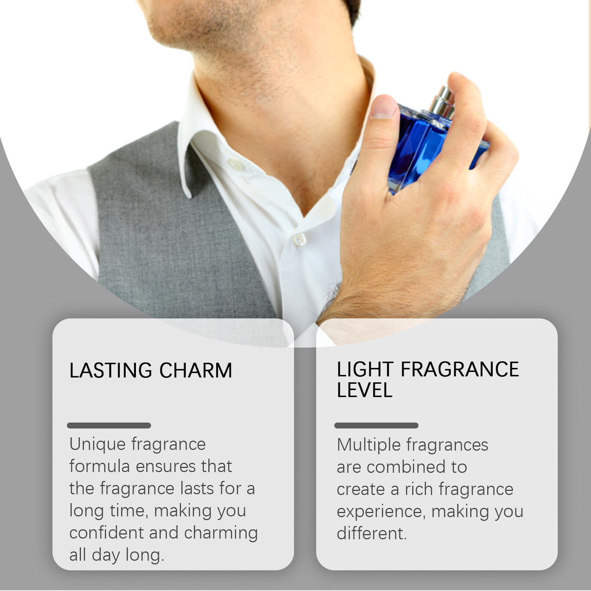Roxelis Sandalwood & Vanilla Odor-Defense Cologne