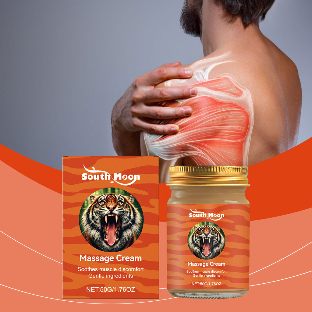 South Moon Muscle & Joint Soothing Cream - Daily Body Massage Relief Rub for Knees & Muscles (50g)