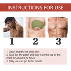 South Moon Men’s Chest Care Patches – Moisturizing Skin Care Patches