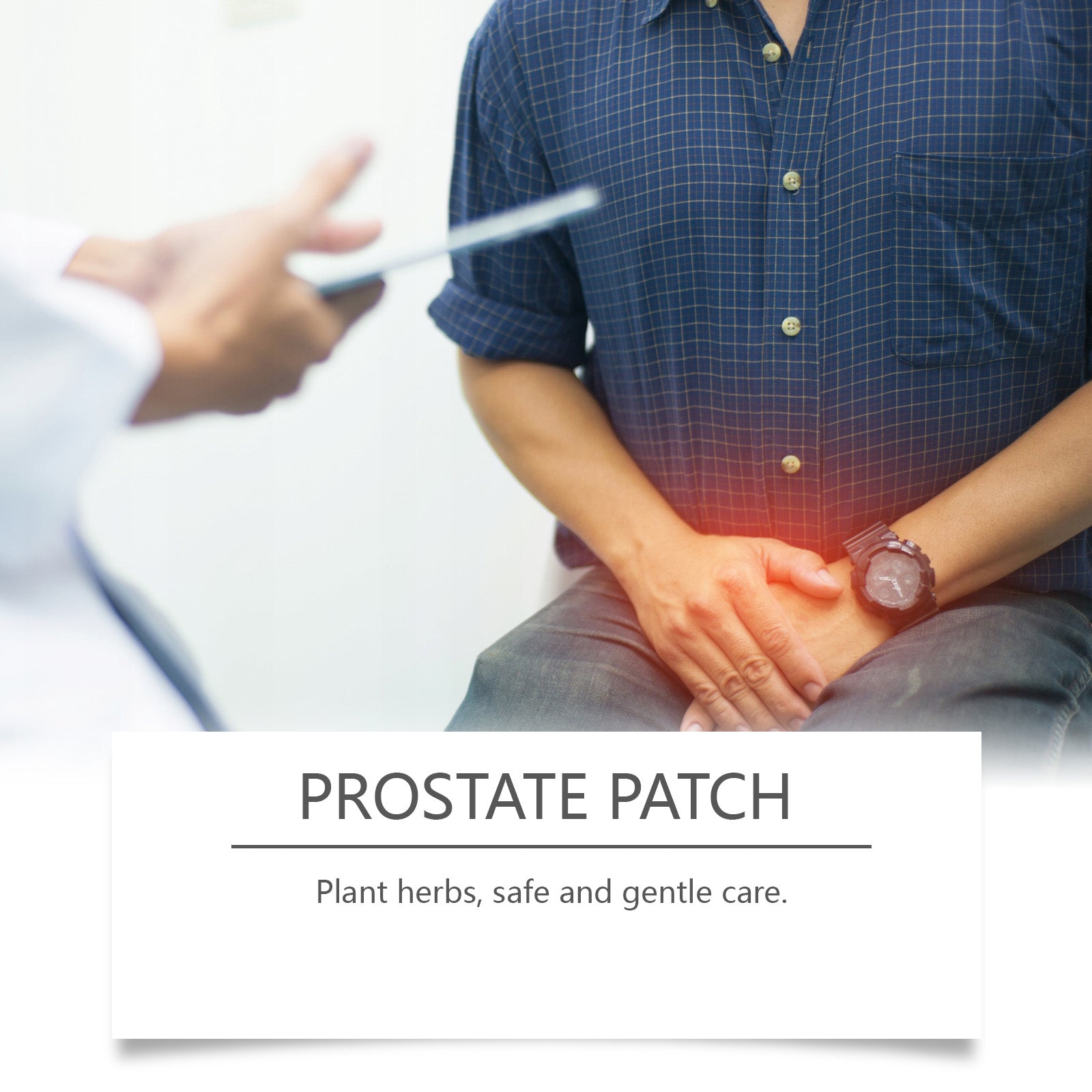 Prostate Care Patch - Men's Herbal Relief Pads for Daily Comfort