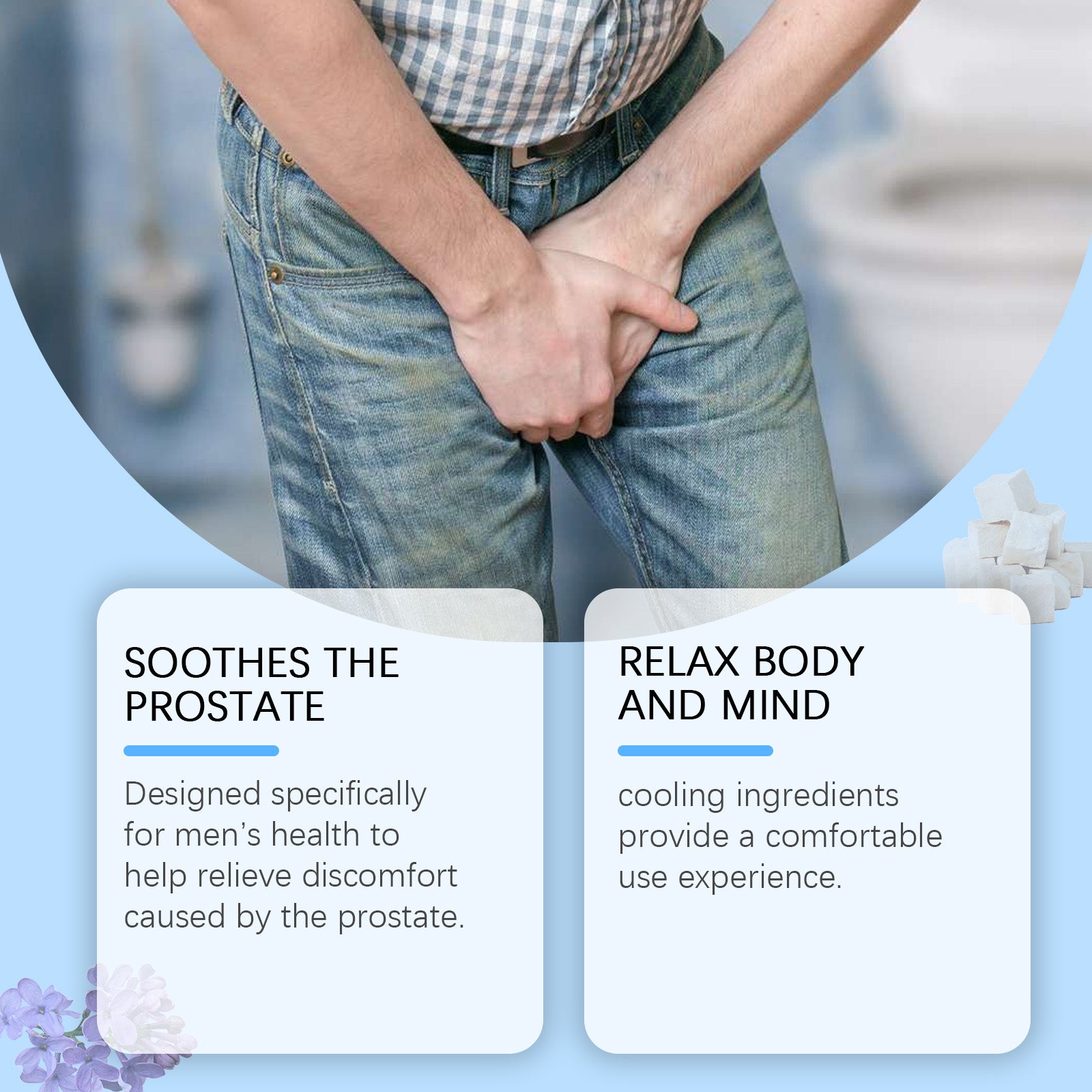 Prostate Care Patch - Men's Herbal Relief Pads for Daily Comfort