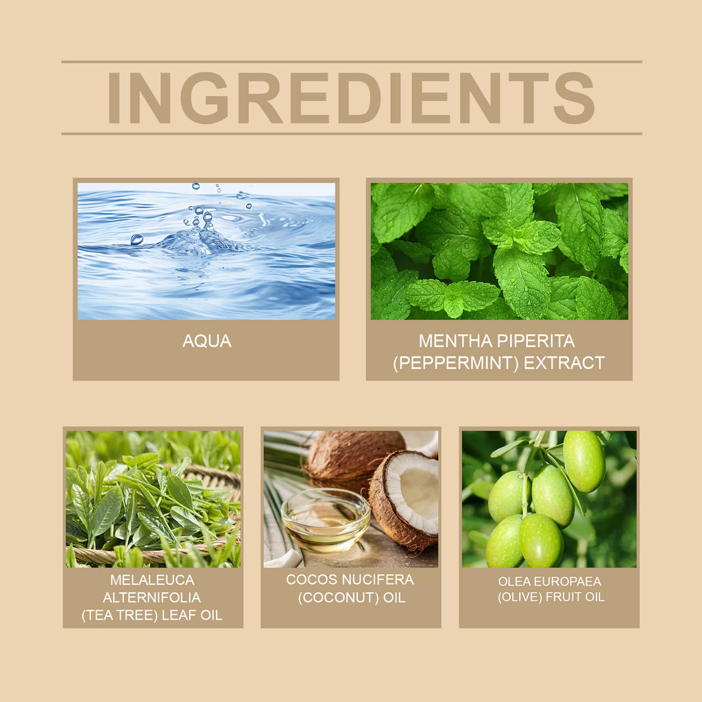 WoodSleep 男士胡须清洗液 温和清洁呵护胡须补水保湿滋润护理液