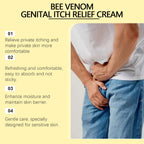XIMONTH Men's Bee Venom Revitalizing Cream - Hydrating Intimate Skin Soothing Rub